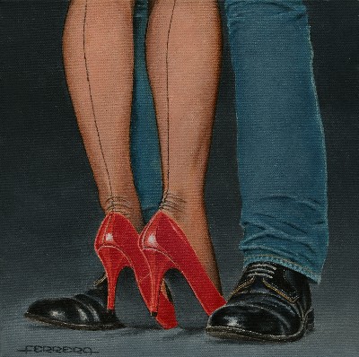 Red shoes